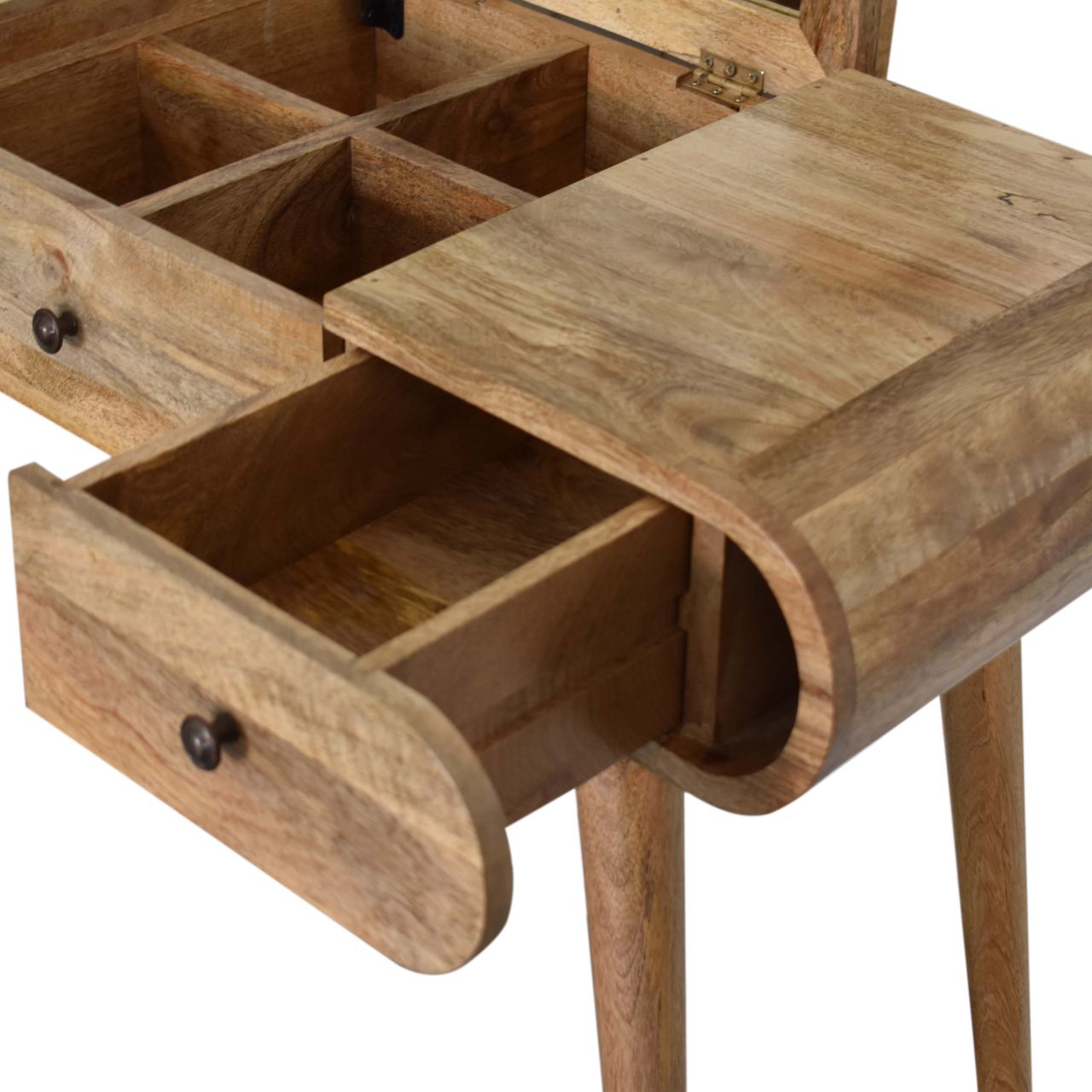 Nordic oak dressing table dimensions scale reference