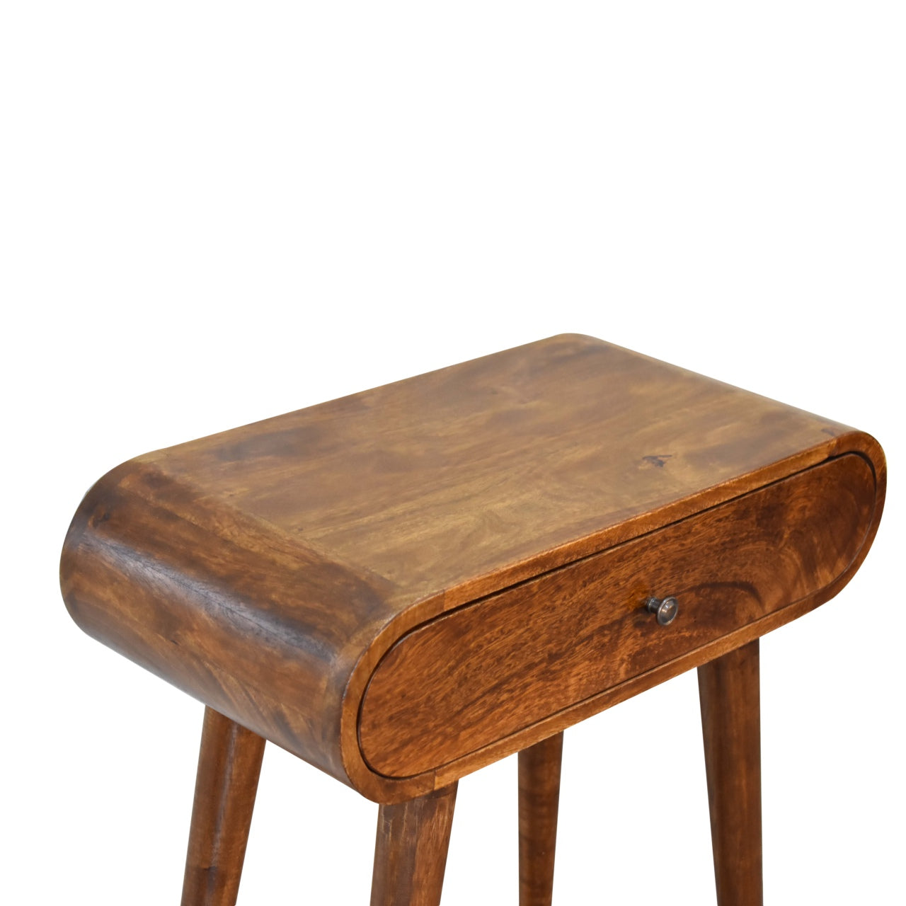 Mini Isabella console angled view showing slim profile