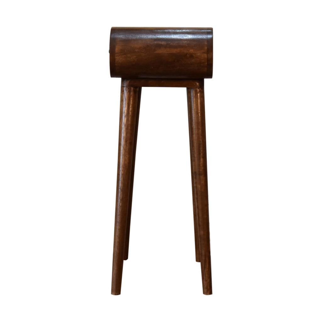 Mini Isabella chestnut console lifestyle compact hallway