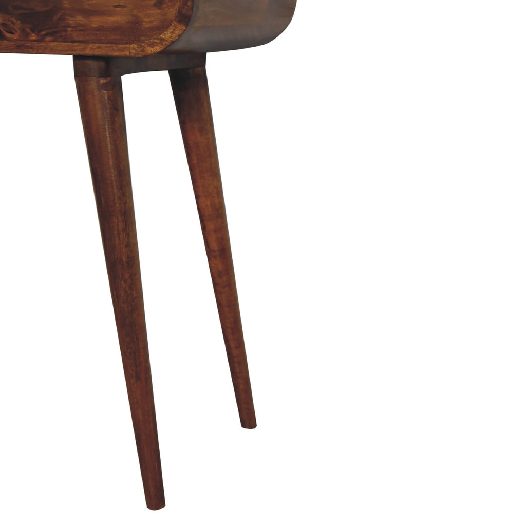 Mini Indiana chestnut dressing table lifestyle bedroom setting