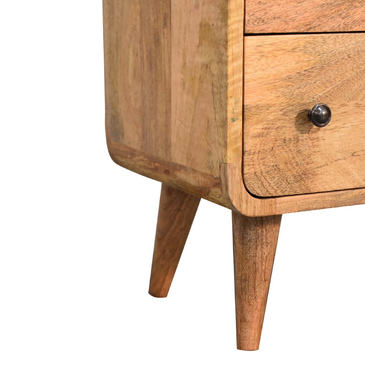 Curved oak chest dimensions scale reference
