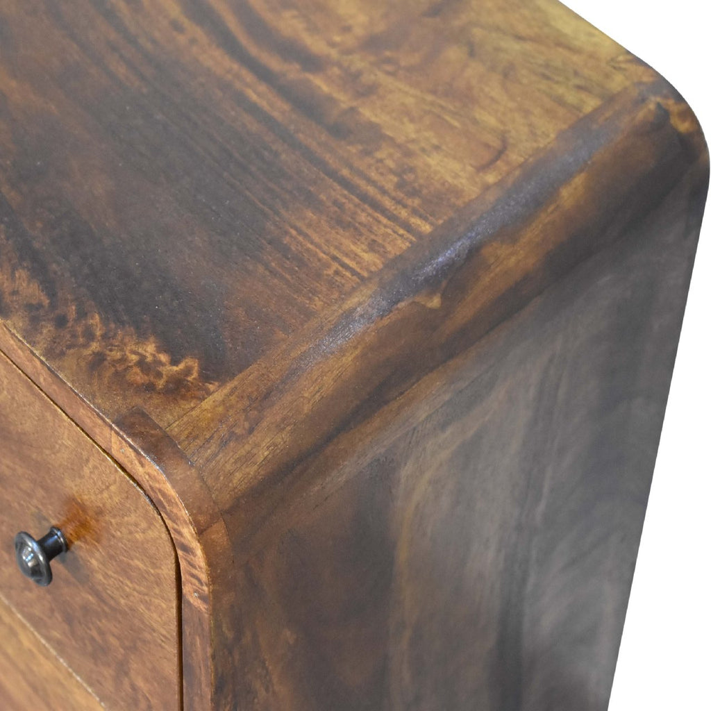 Mini Nova chestnut chest angled view
