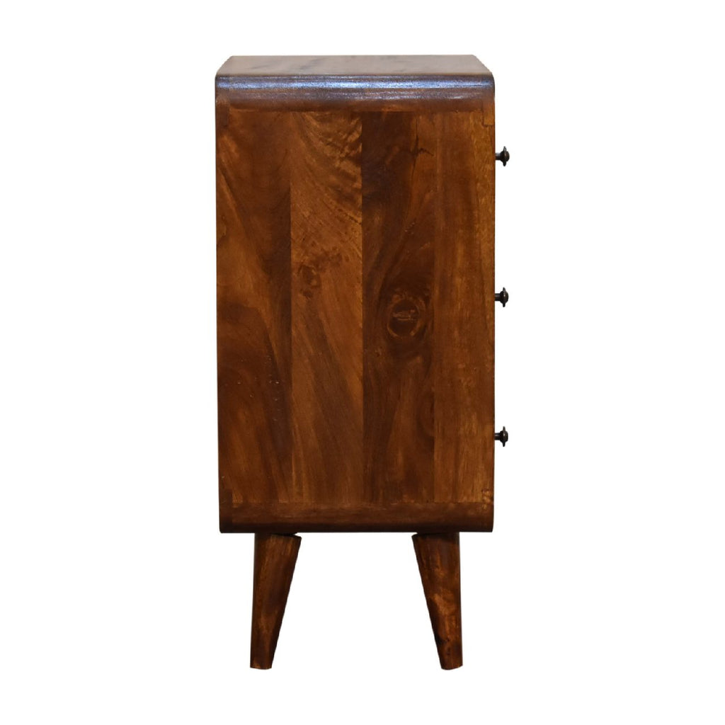 Mini Nova chestnut chest lifestyle compact bedroom