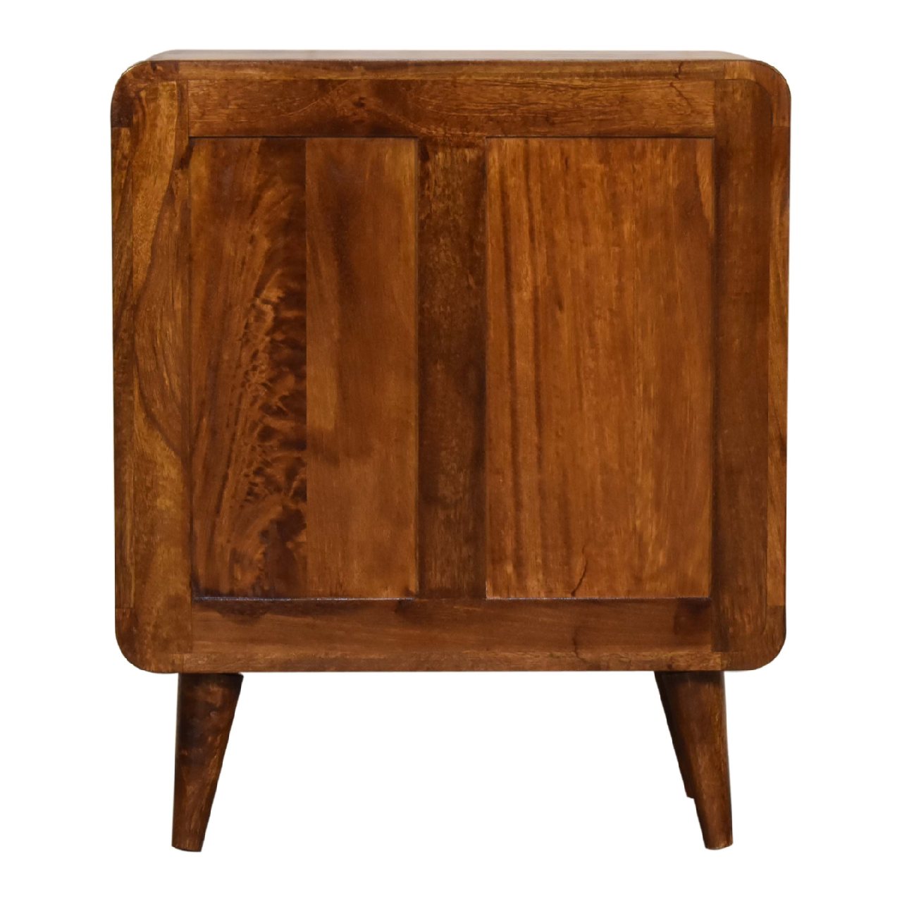 Mini Nova 3-drawer chestnut chest full room view