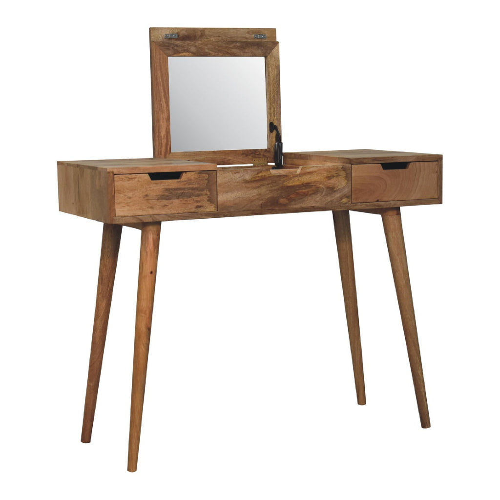 Nordic oak dressing table dimensions scale reference