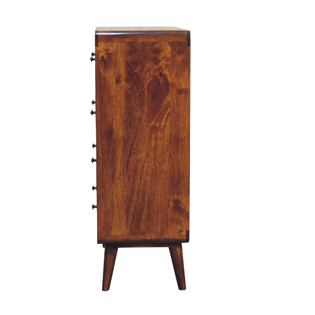 Arlo chestnut chest lifestyle compact apartment setting