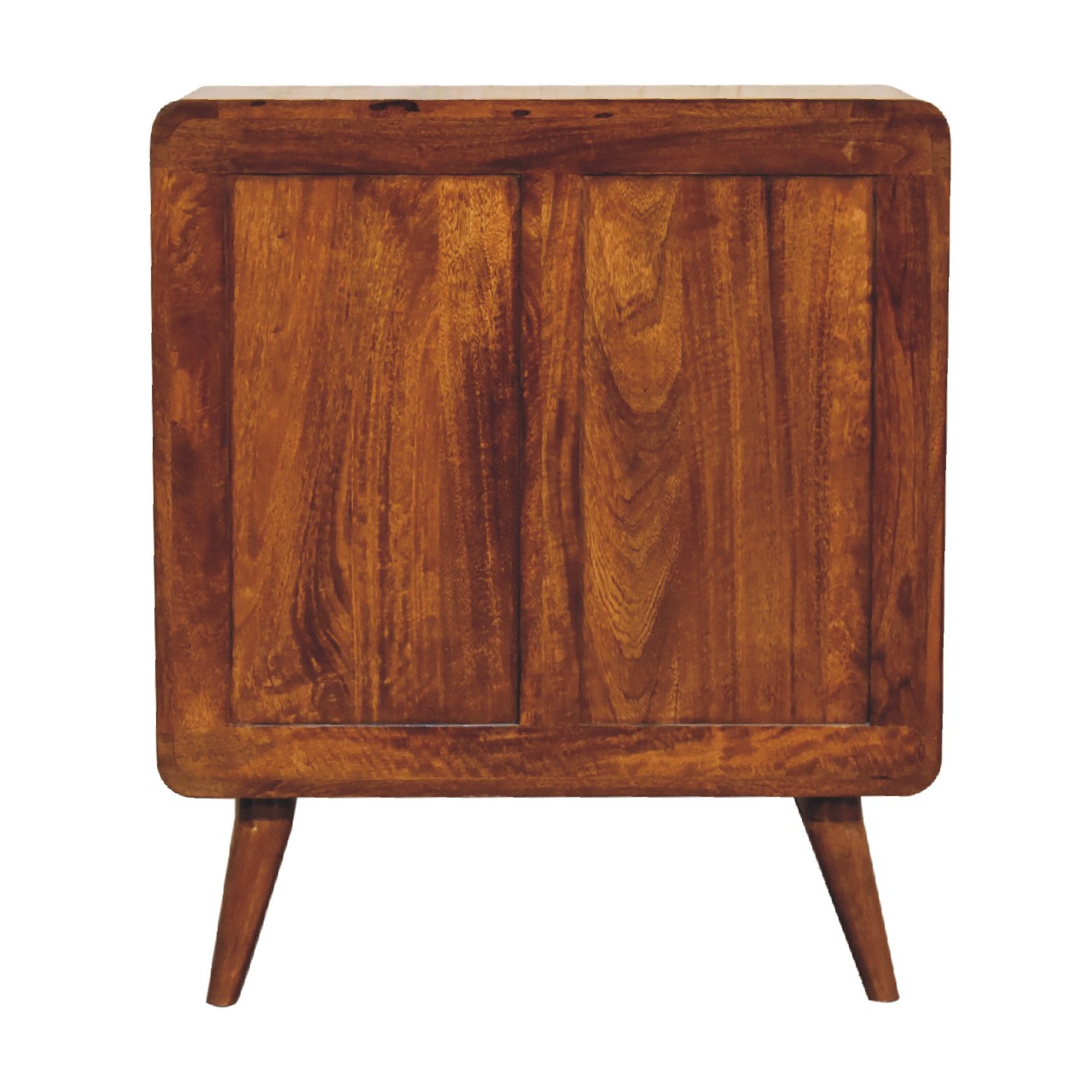 Arlo chestnut chest full room context view