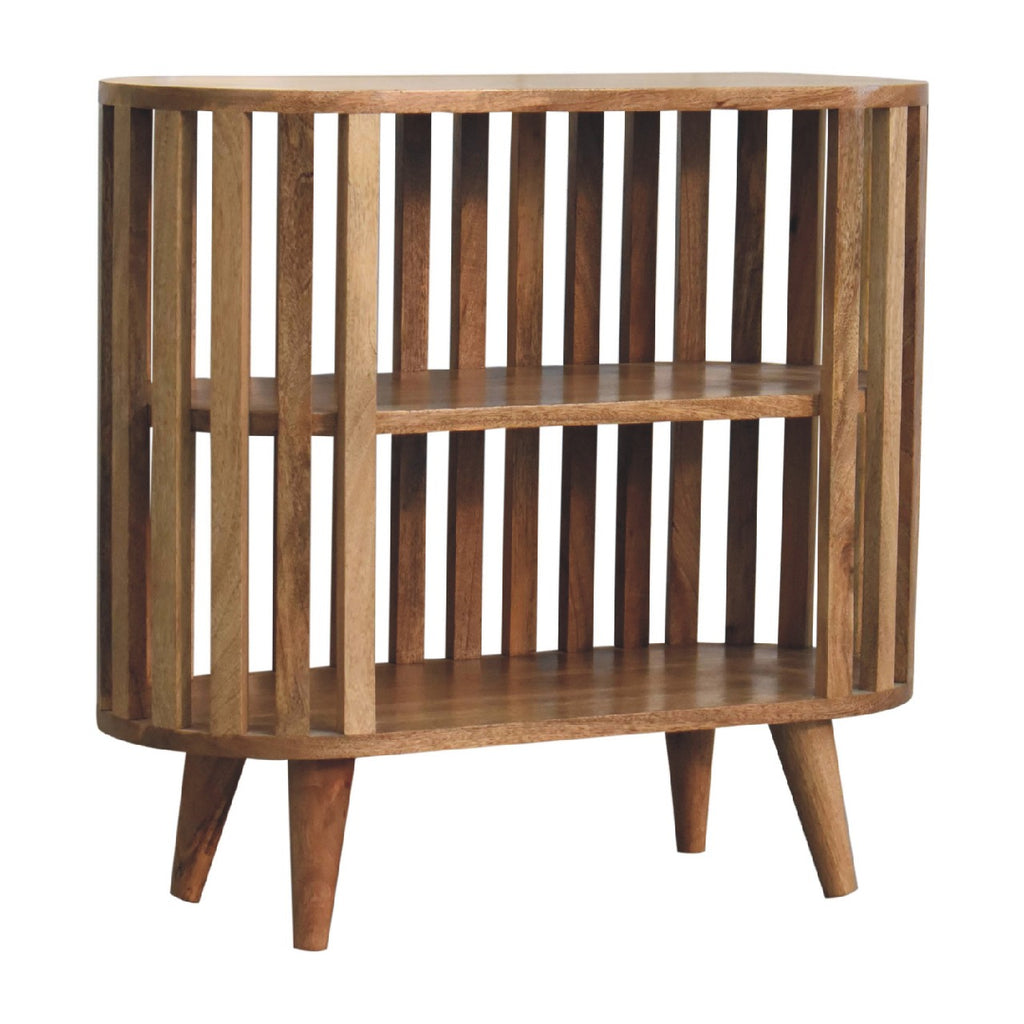 Novella oak cabinet in living room or bedroom setting