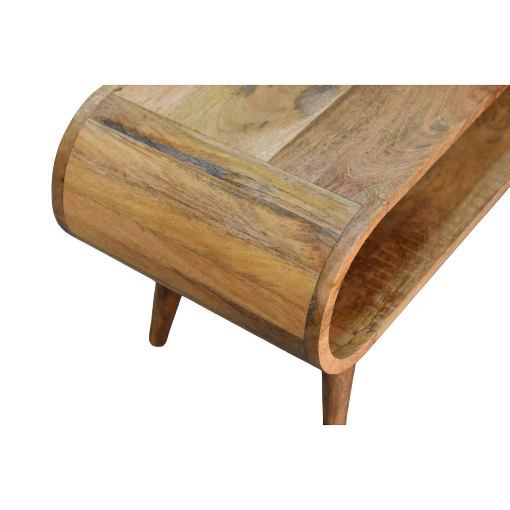 Nordic solid wood coffee table dimensions scale reference