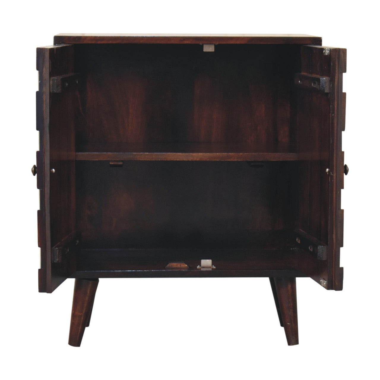 Tuscany carved cabinet rear view
