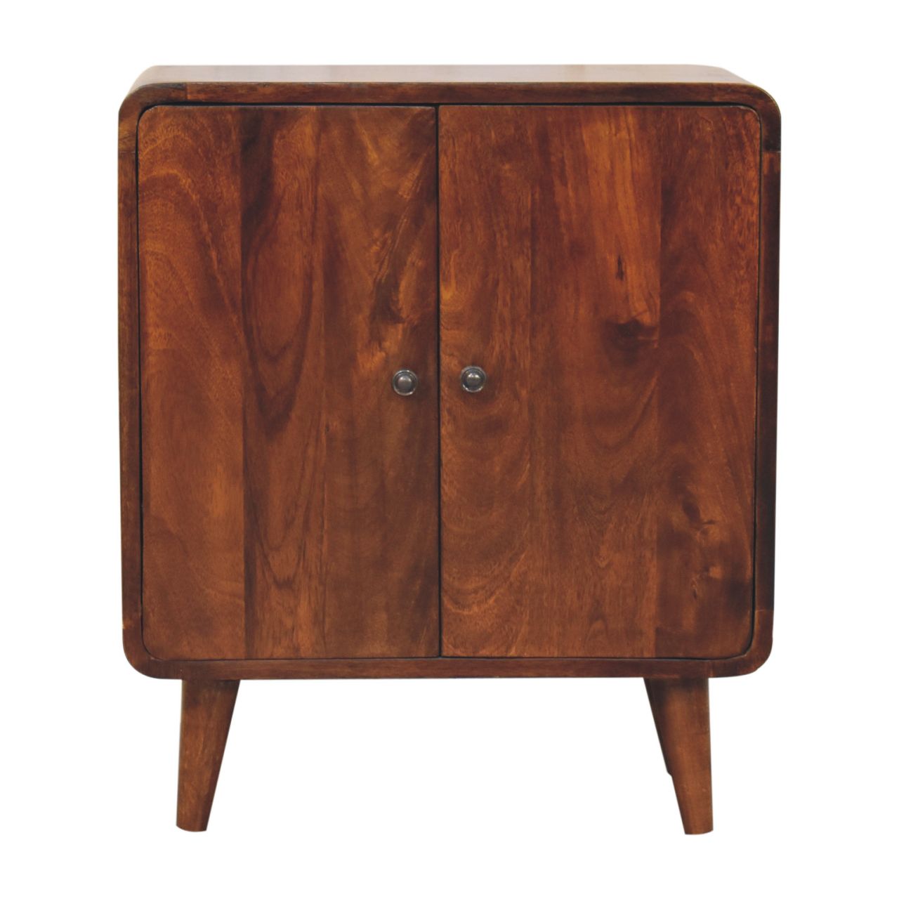 Mini Kensington cabinet side view showing slim profile