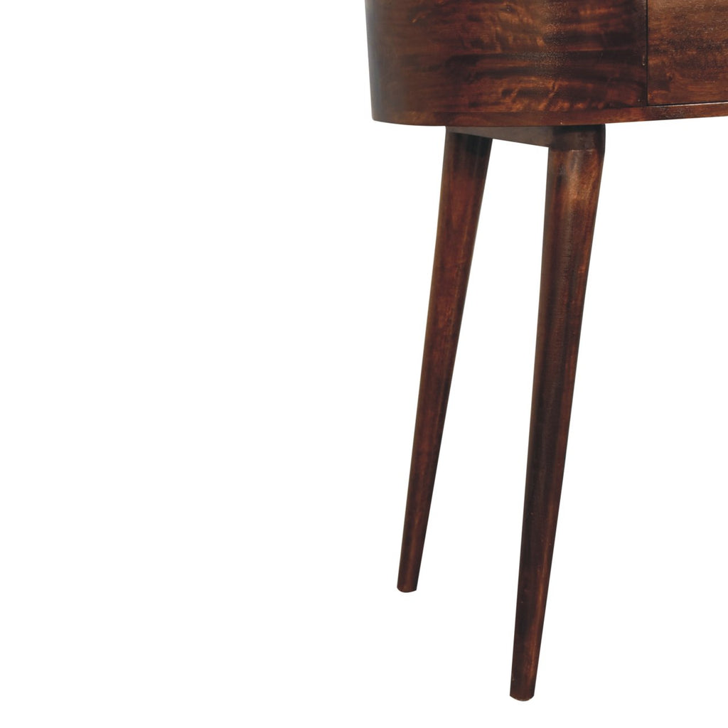 Napa walnut console dimensions scale reference