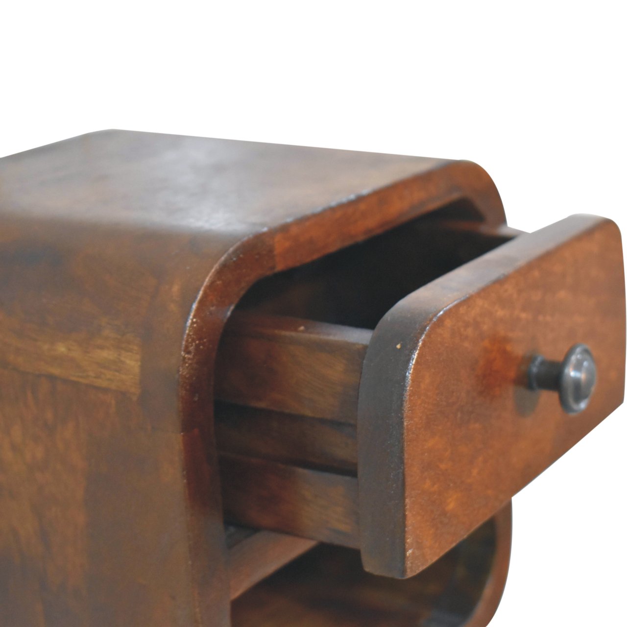 Ultra-compact chestnut floating bedside dimensions reference