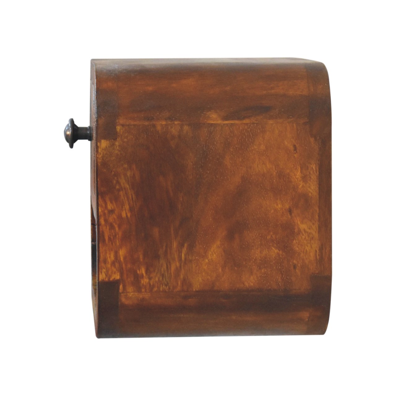 Ultra-compact chestnut bedside lifestyle minimalist bedroom