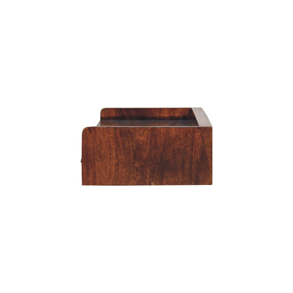 Lumina chestnut console lifestyle hallway setting