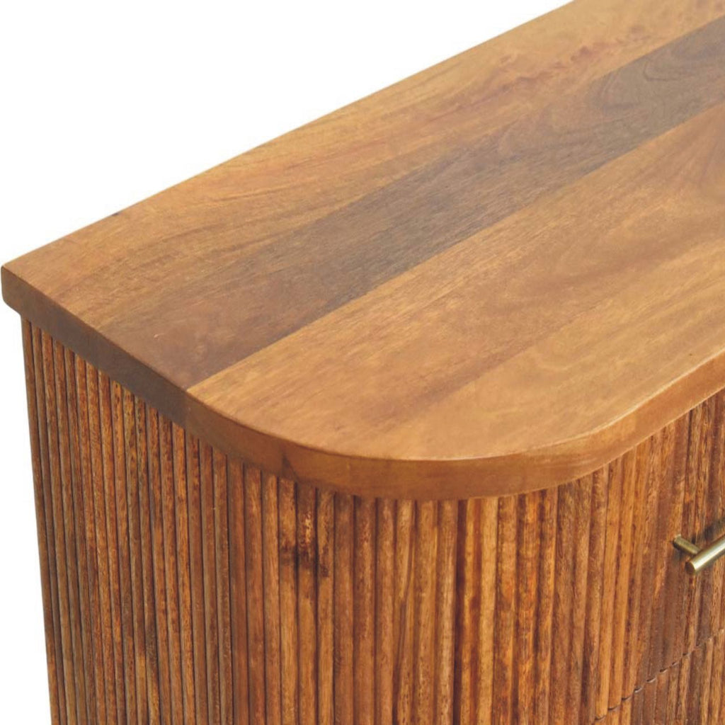 Emerson ribbed chest in bedroom interior setting