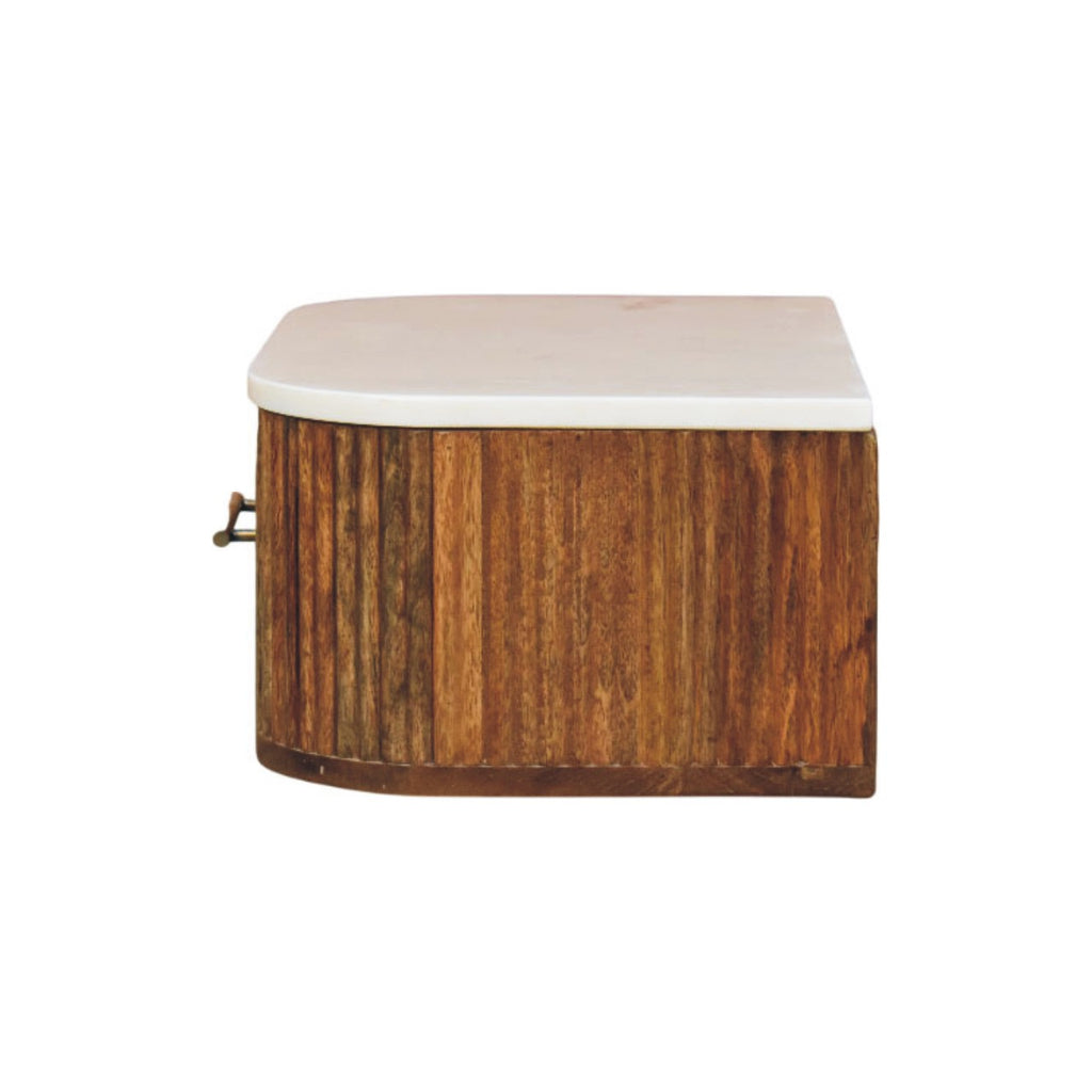 Beaumont wall-mounted bedside dimensions scale reference