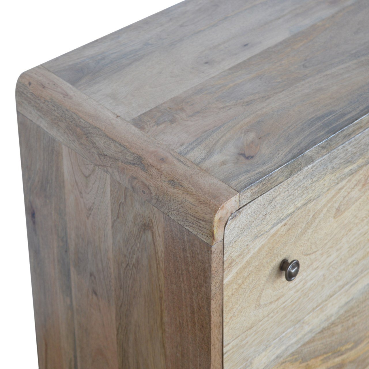 Copenhagen oak chest in modern bedroom interior