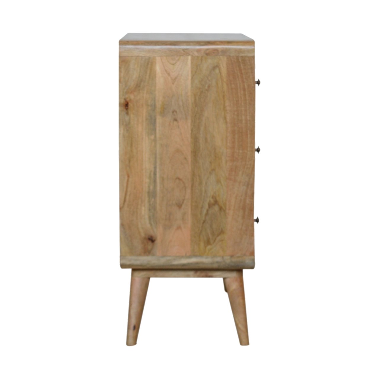 Copenhagen oak chest rear view