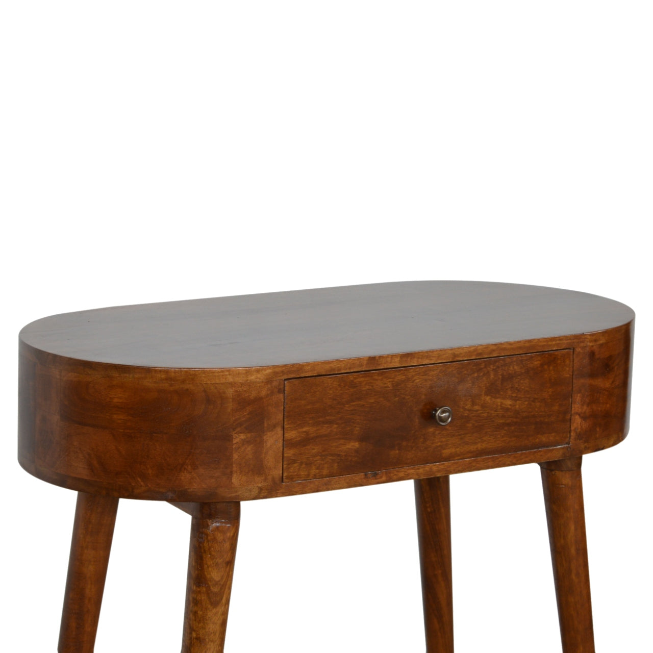 Arden chestnut dressing table in bedroom vanity setting