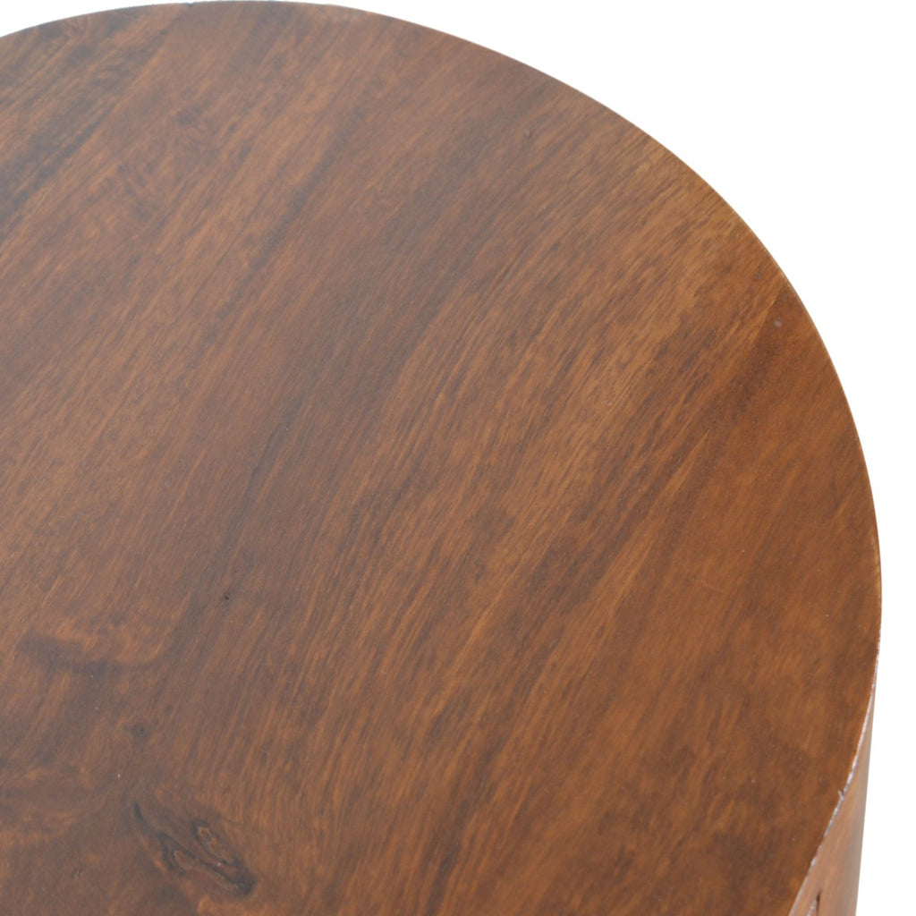Arden chestnut dressing table rear view